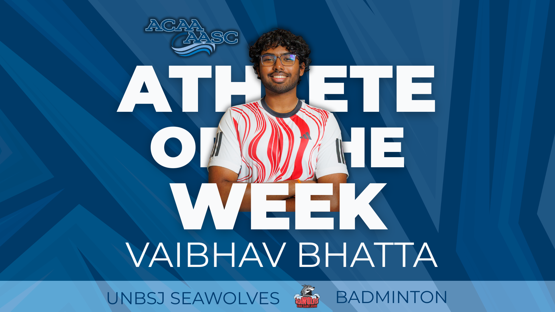 Vaibhav Bhatta, ACAA Athlete of the Week