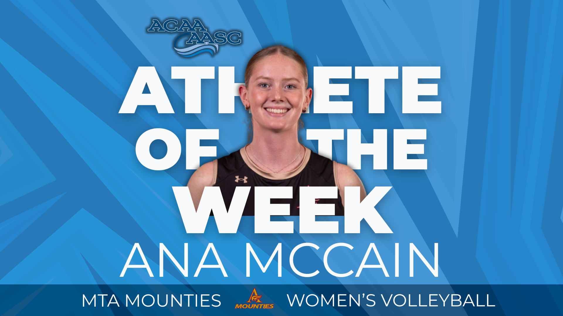 Ana McCain, ACAA Athlete of the Week