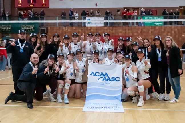 Mounties Crowned 2025-26 ACAA Women&rsquo;s Volleyball Champions!